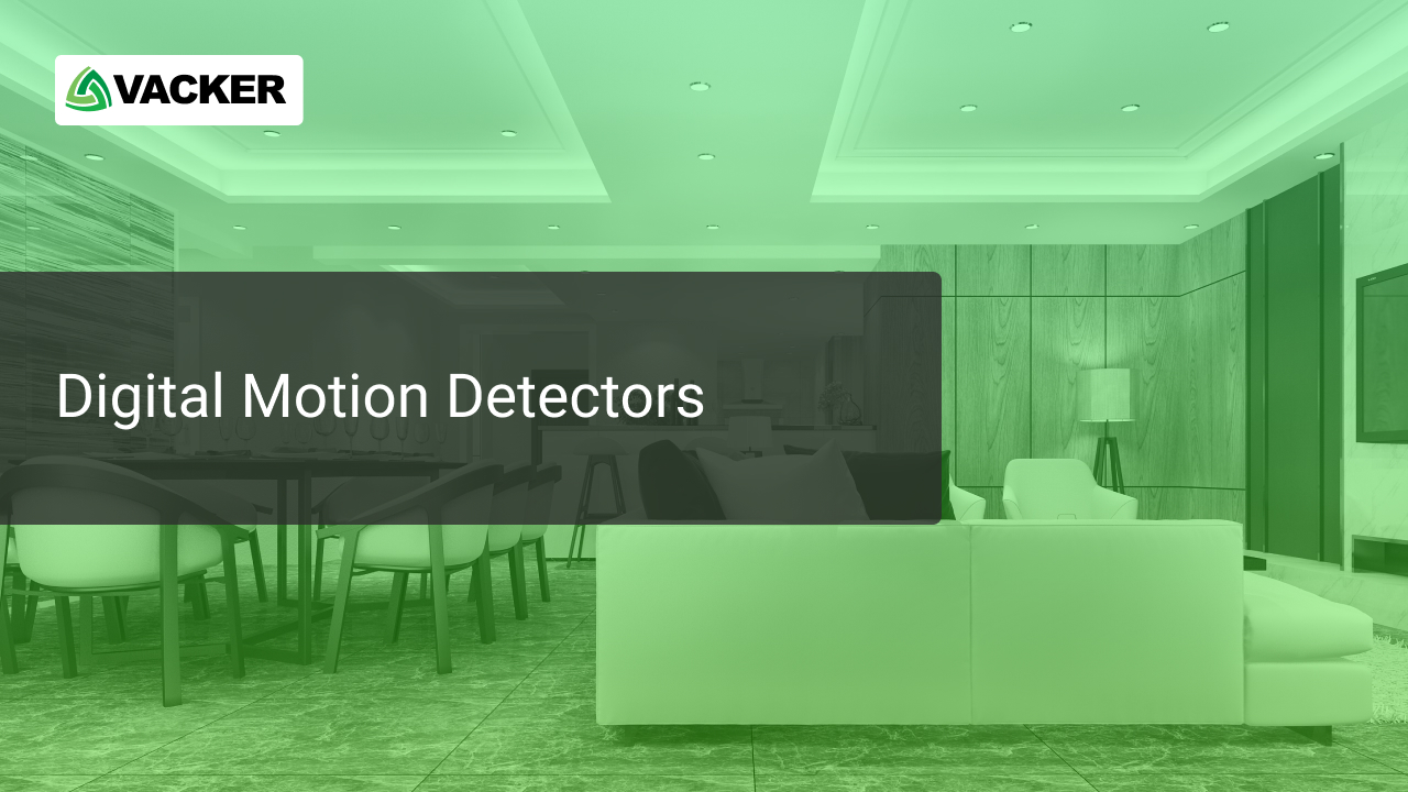 Digital Motion Detectors